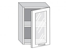 1.50.3 Шкаф настенный (h=720) на 500мм с 1-ой стекл. дверцей в Новотроицке - novotroick.magazinmebel.ru | фото
