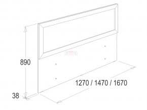 Кровать Ольга 14 1400 в Новотроицке - novotroick.magazinmebel.ru | фото - изображение 3