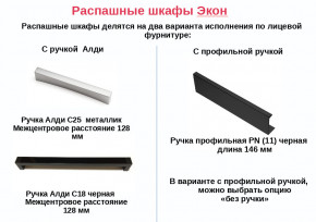 Шкаф с 1 ящиком со штангой Экон ЭШ1-РП-19-4-R-1я с зеркалом в Новотроицке - novotroick.magazinmebel.ru | фото - изображение 2