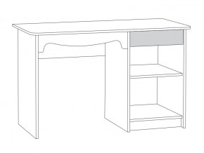 Стол письменный 12.24 Флоренция в Новотроицке - novotroick.magazinmebel.ru | фото - изображение 2