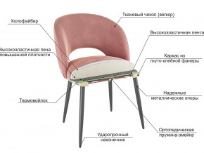 Стул Моли велюр синий в Новотроицке - novotroick.magazinmebel.ru | фото - изображение 2