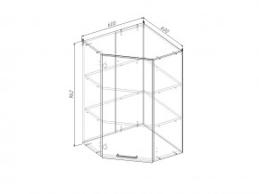 ВУ9 Модуль верхний Угловой МВУ9 в Новотроицке - novotroick.magazinmebel.ru | фото